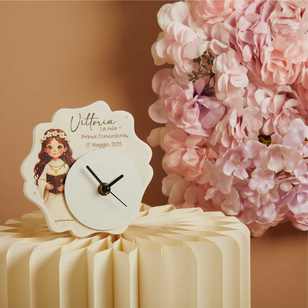26372 - orologio comunione femm personalizzabile min 10 pezzi